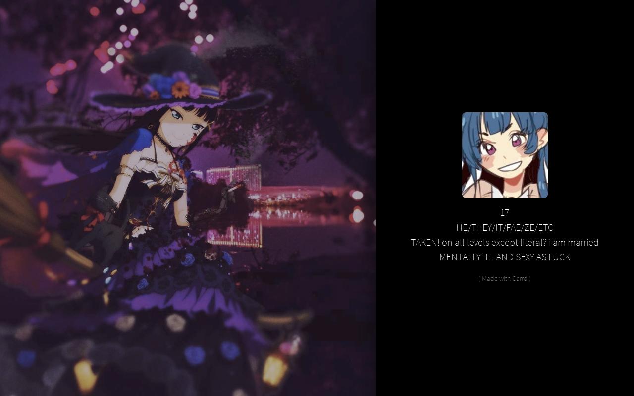 Carrd profile picture for @cut